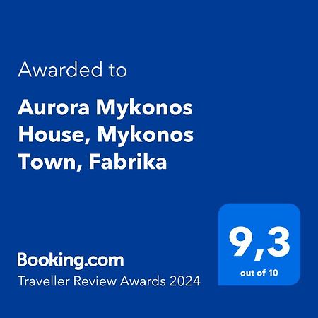 Mykonos House Aurora , Mykonos Town Apartment ภายนอก รูปภาพ